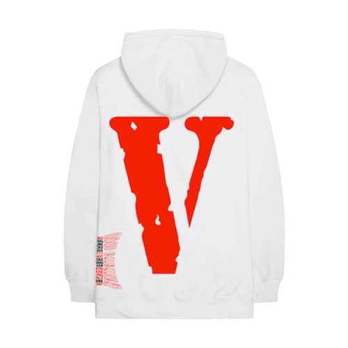 Vlone x Nav Bad Habits Hoodie White | Vintage Clothing Store Canada