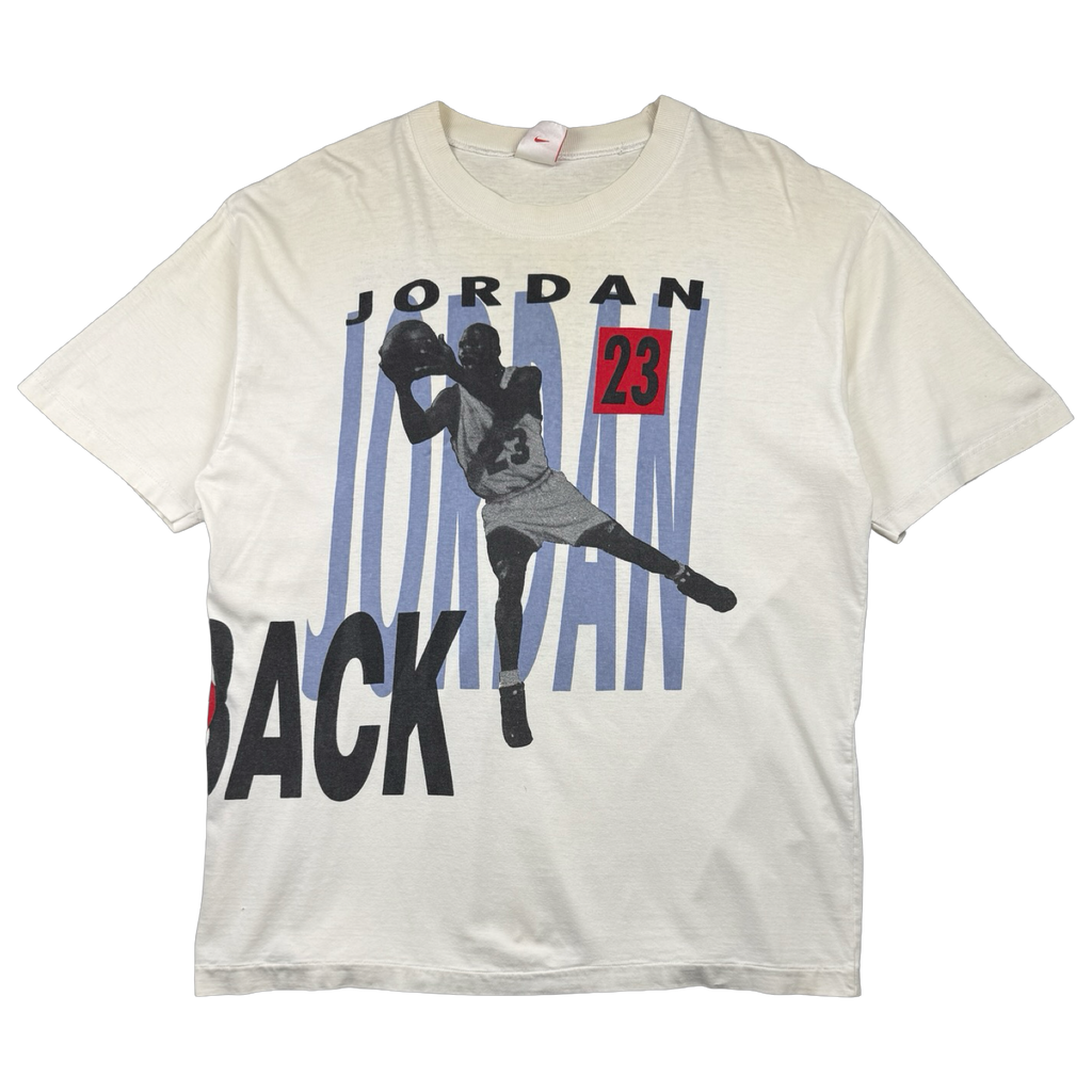 Vintage 90s Nike Jordan Pippen Back to Back Tee White