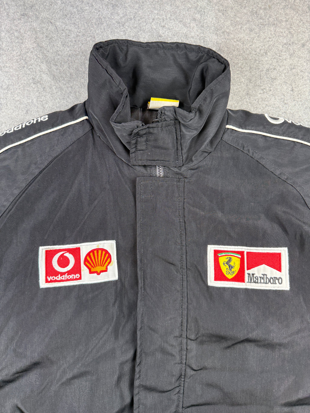 Vintage Ferrari Micheal Schumacher Marlboro Racing Jacket Black