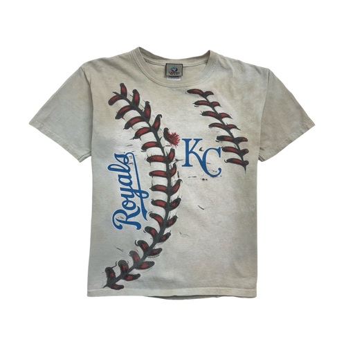 (XS) Vintage Kansas City Royals Tee Cream | Vintage Clothing Store Canada