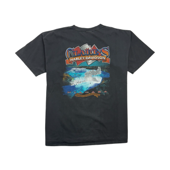 Vintage '02 Clare's Harley Davidson Tee Black