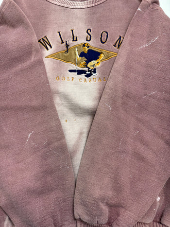 (XL) Vintage Wilson Golf Casuals Sweatshirt Red