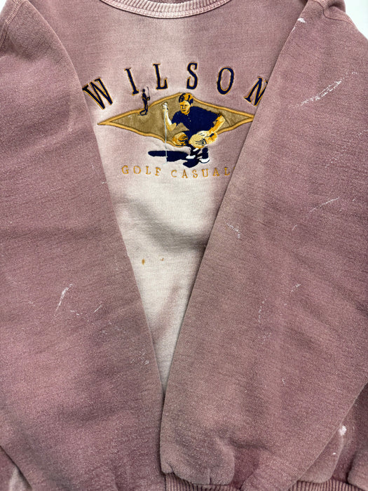 (XL) Vintage Wilson Golf Casuals Sweatshirt Red | Vitnage Clothing Store Canada