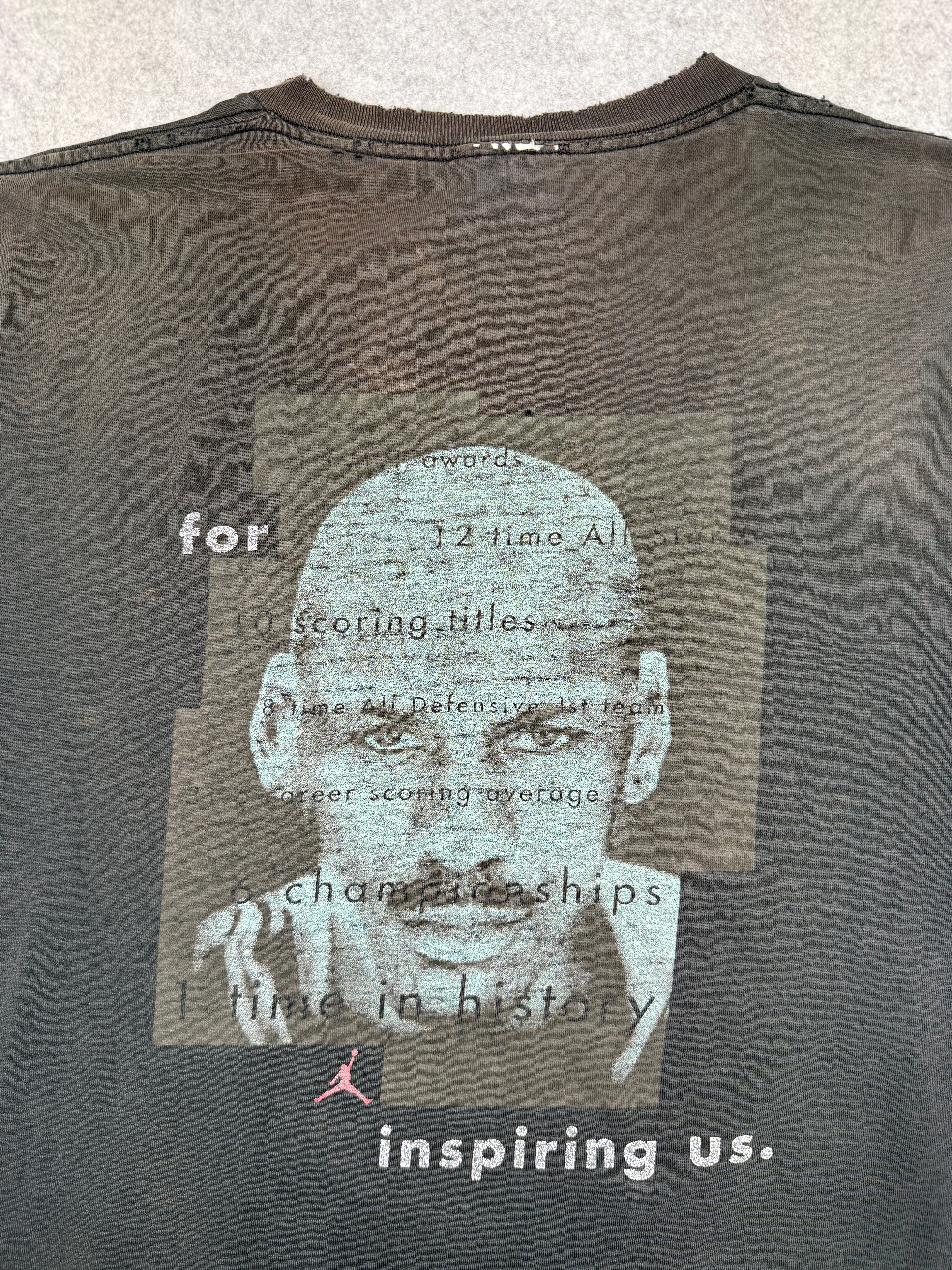 Vintage Nike Michael Jordan Thanks Mike Tee Black