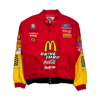 Vintage McDonalds Nascar Racing Jacket