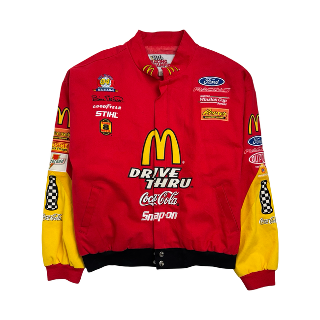 Vintage McDonalds Nascar Racing Jacket