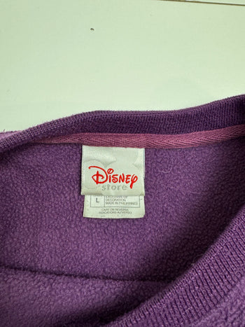 (XL) Vintage Disney Eyore Sweatshirt Fleece Purple