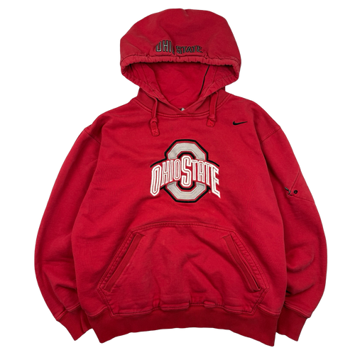 Vintage Nike Ohio State Hoodie Red | Vintage Clothing Store Canada