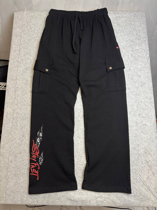 Chrome Hearts Matty Boy Stay Fast Sweatpants Black | Vitnage Clothing Store Canada