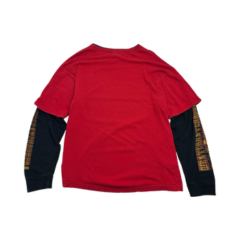 Vintage West Coast Choppers Jesse Who Biker L/S Tee Red