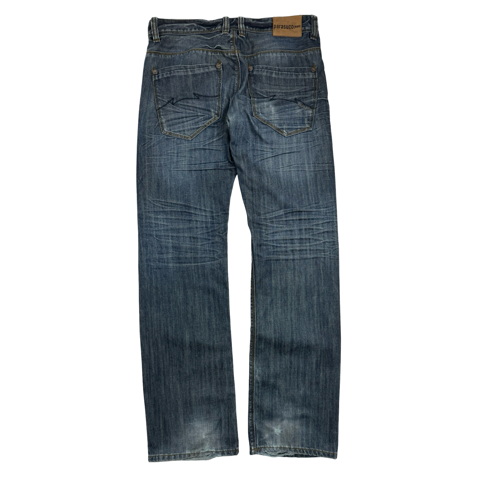 Parasuco Wrinkled Denim Pants