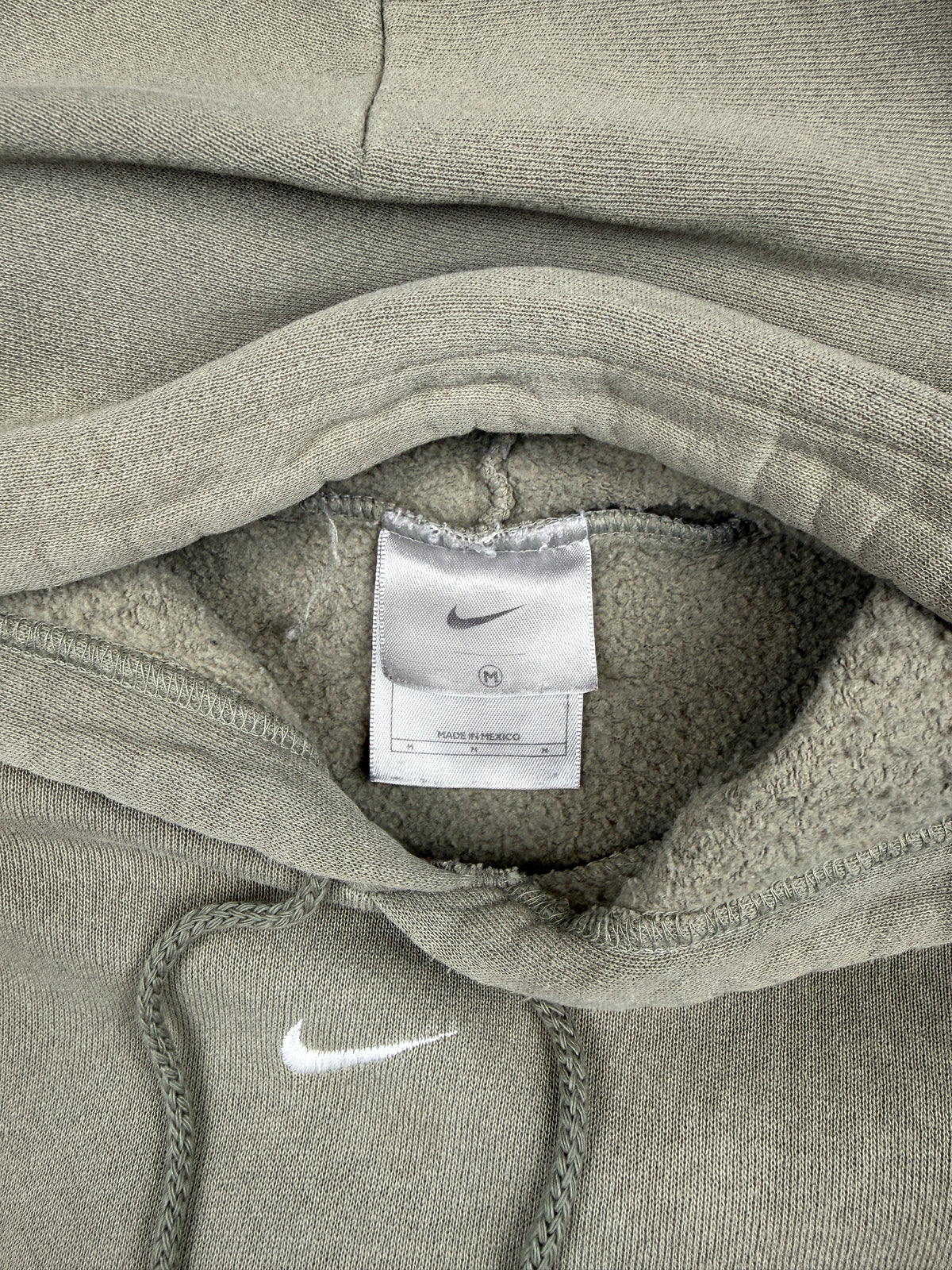 Vintage Nike Mid Swoosh Hoodie Light Pistachio