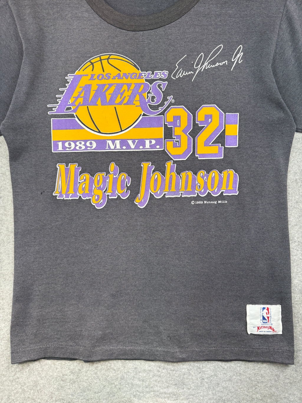 Vintage Los Angeles Lakers Magic Johnson MVP Tee