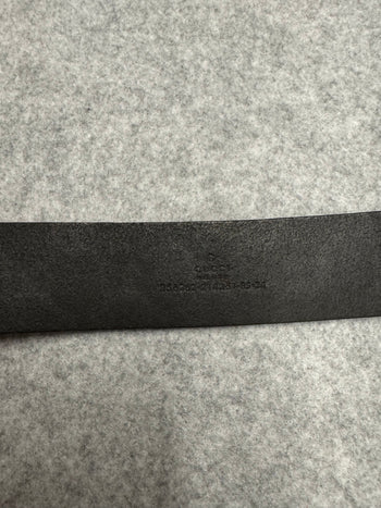 Gucci Pegasus Leather Belt Black (USED)