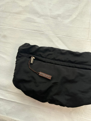 Bottega Veneta Leopard Print Reversible Nylon Bag