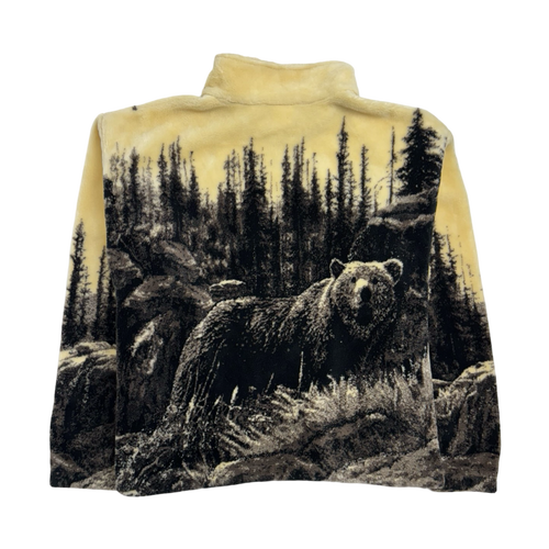 Vintage 90s Outback Nature Fleece Zip-Up | Vintage Clothing Store Canada