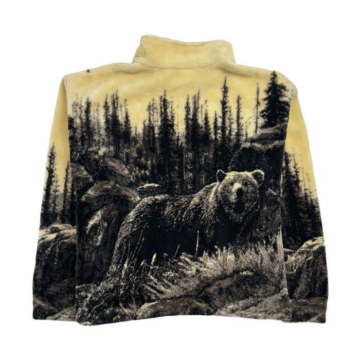 Vintage 90s Outback Nature Fleece Zip-Up | Vitnage Clothing Store Canada