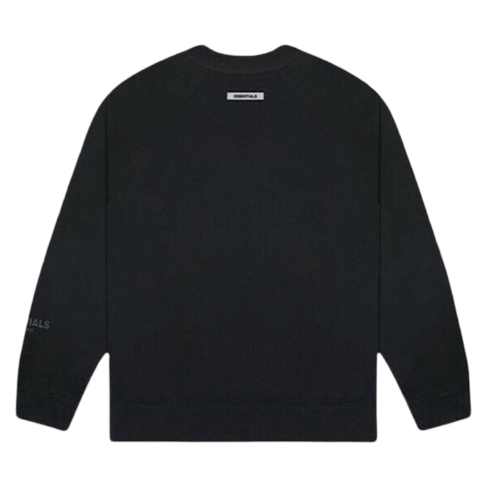 Fear of God Essentials Core Collection Crewneck Black | Vitnage Clothing Store Canada