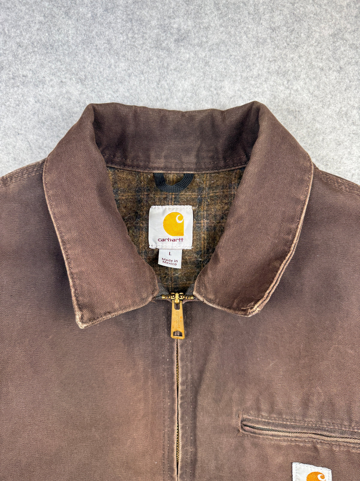 Vintage Carhartt Detroit Jacket Brown