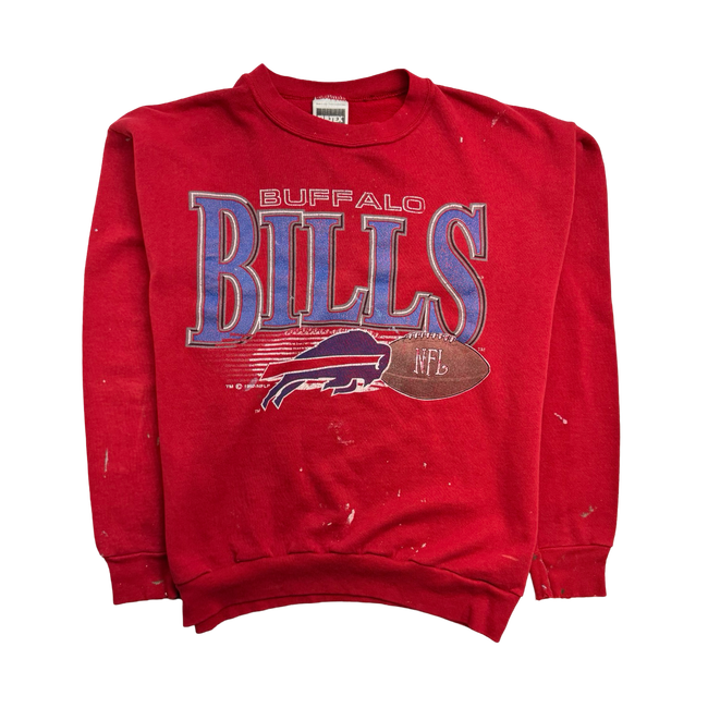 Vintage 90s NFL Buffalo Bills Sweatshirt Red