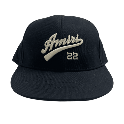 Amiri 'Amiri 22' Fitted Cap Black | Vintage Clothing Store Canada