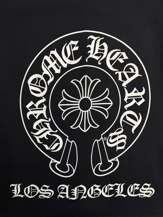 Vintage Chrome Hearts Los Angeles Horseshoe Pocket Tee Black | Vitnage Clothing Store Canada