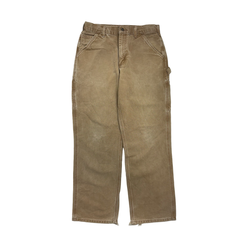 (32) Vintage Carhartt Carpenter Pants Light Brown | Vintage Clothing Store Canada