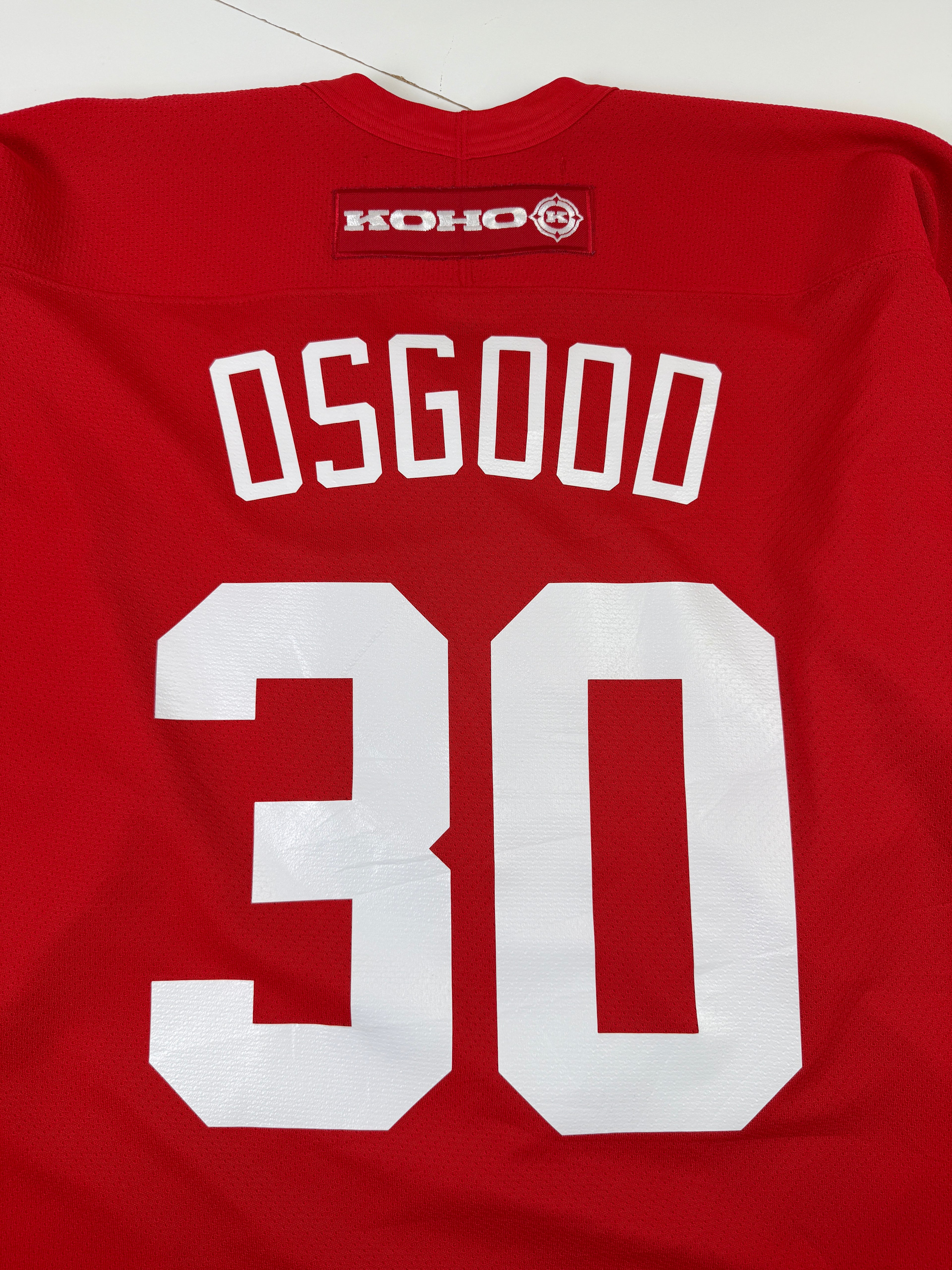 Vintage Detriot Red Wings Chris Osgood Jersey