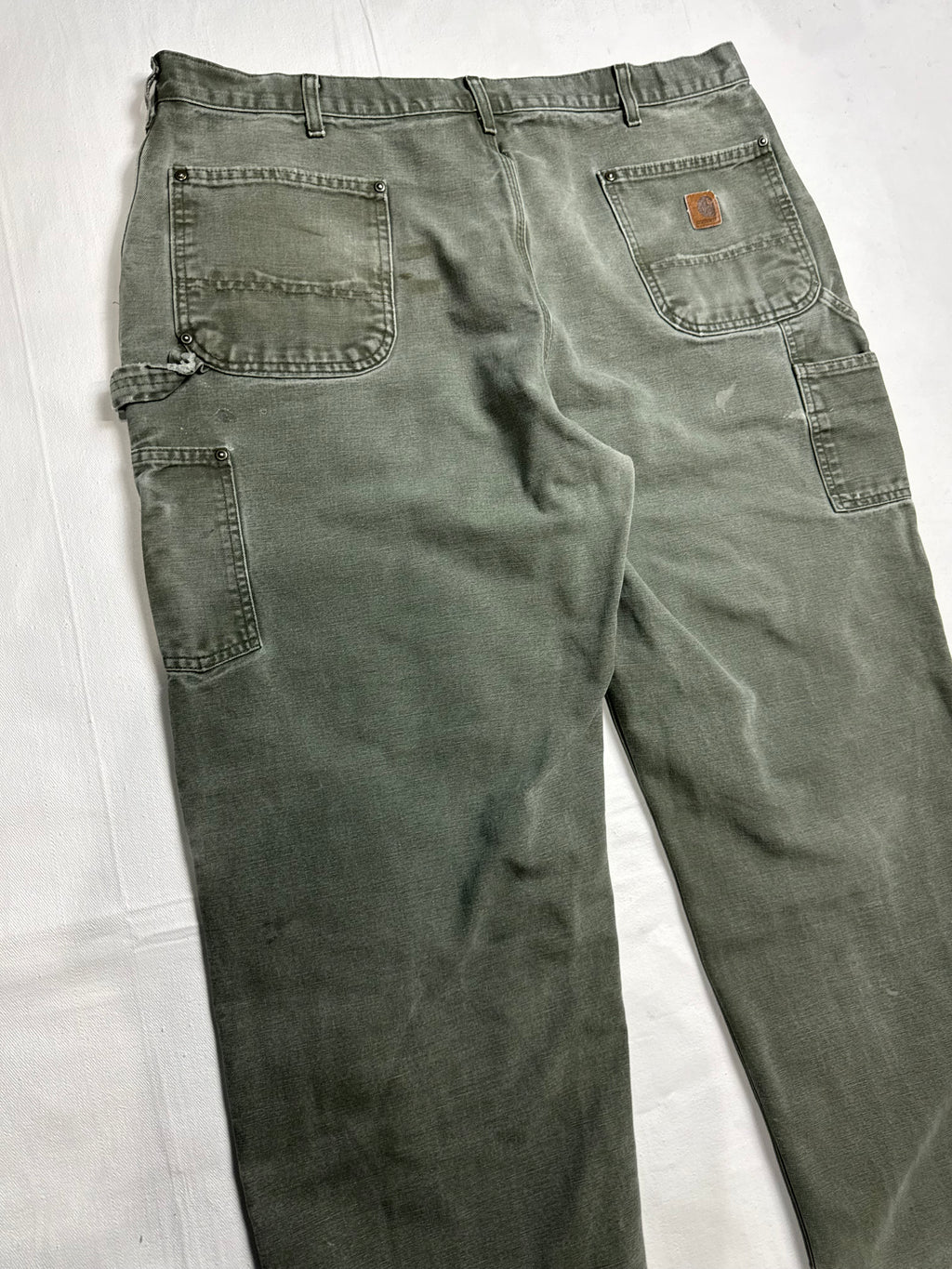 Carhartt Double Knee Carpenter Pants Green