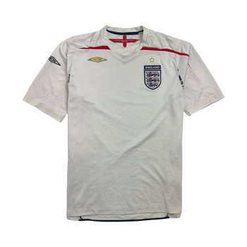 Vintage 2000s England Home Jersey White