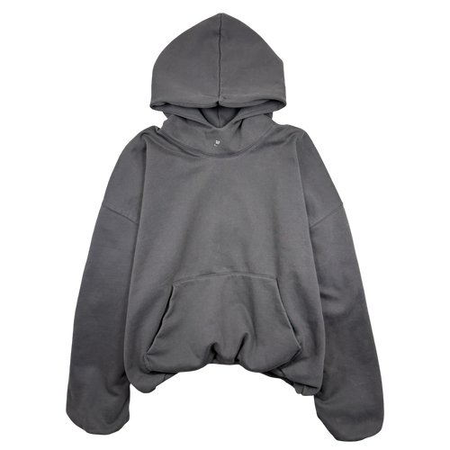 Yeezy Gap Logo Shrunken Hoodie Black (USED) | Vintage Clothing Store Canada