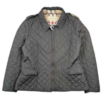 Women’s Burberry Quilted Jacket Black (USED)