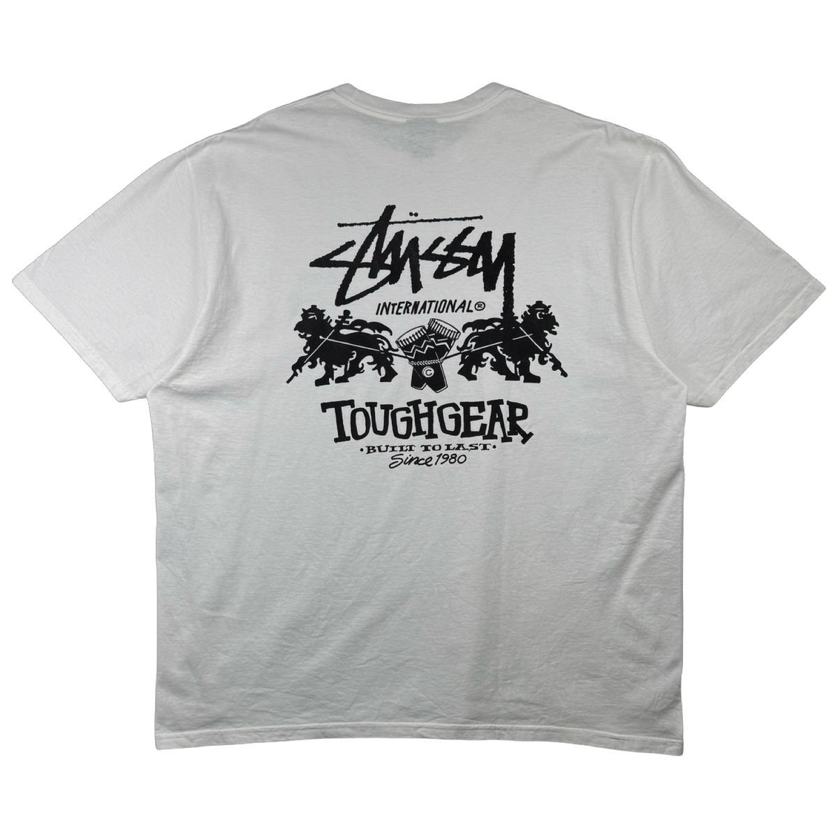 Stussy Tough Gear International Tee White (USED)