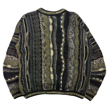 Vintage Tundra Coogi Style 3D Knit