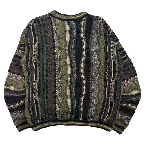 Vintage Tundra Coogi Style 3D Knit | Vintage Clothing Store Canada