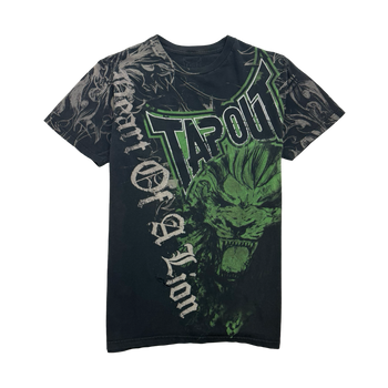 Vintage Y2k Tapout Tee Black