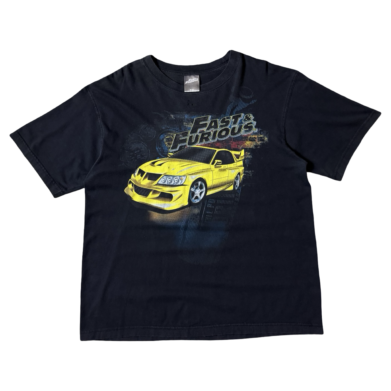 Vintage Fast and Furious Lancer Evo Tee Black