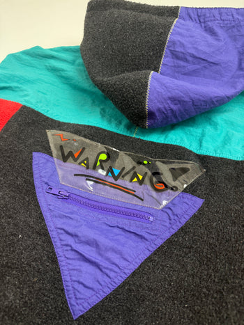 Vintage 1990's Adidas Adventure Polar Fleece Jacket Multi