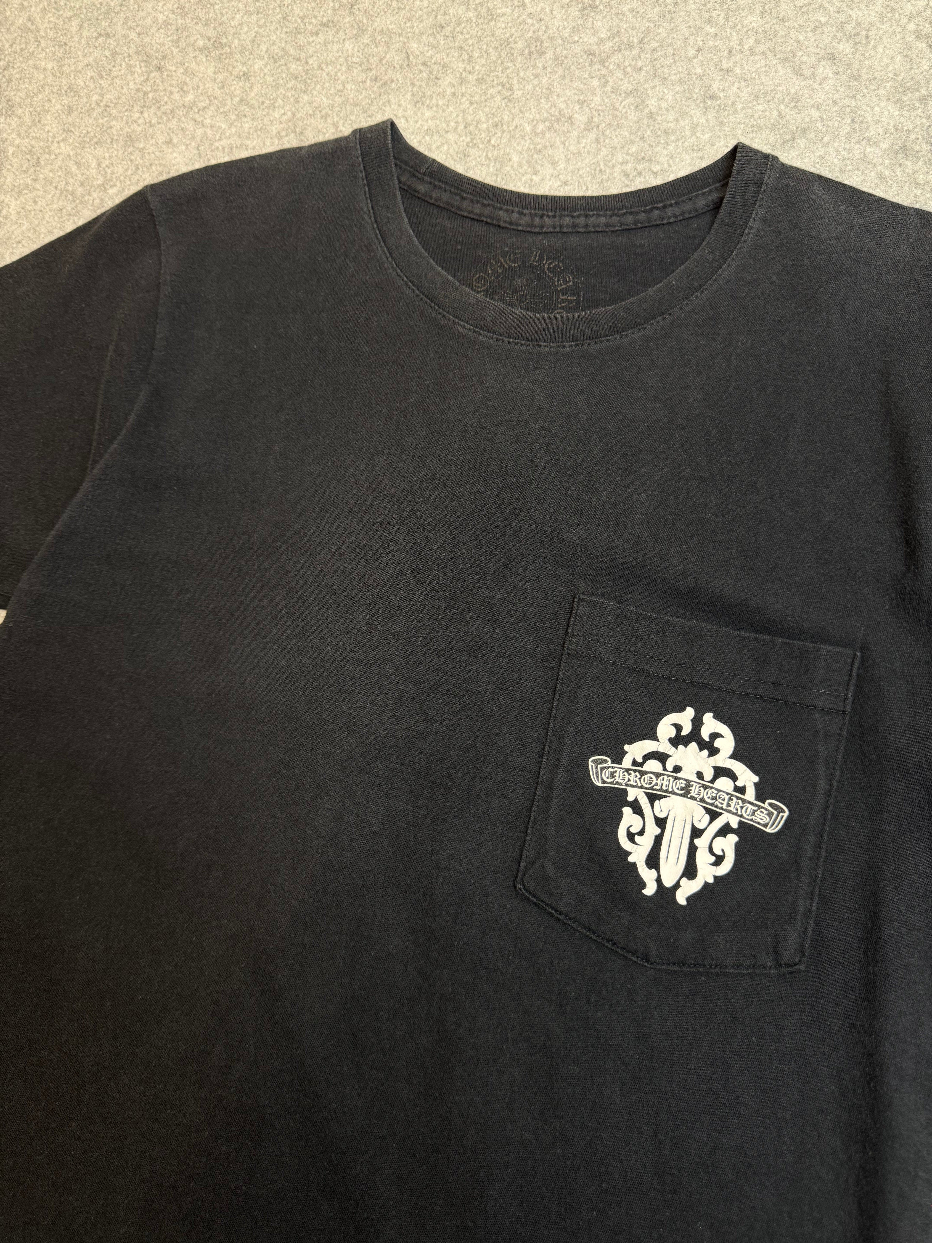 Chrome Hearts Hollywood Multi Dagger Pocket Tee Black