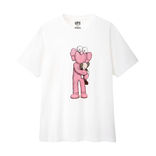 KAWS x Uniqlo Pink BFF Tee | Vintage Clothing Store Canada