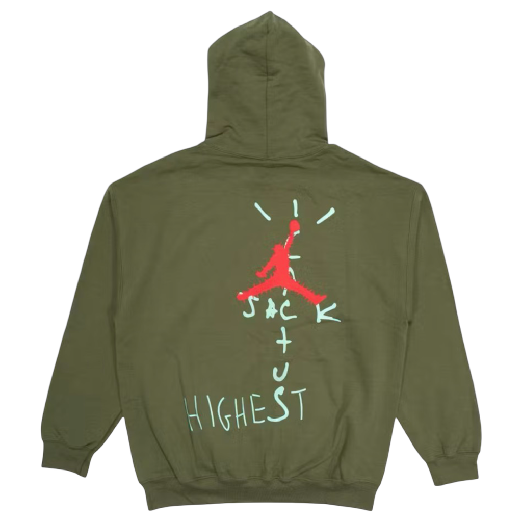 Travis Scott x Jordan HITR Hoodie Olive