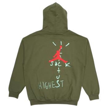 Travis Scott x Jordan HITR Hoodie Olive