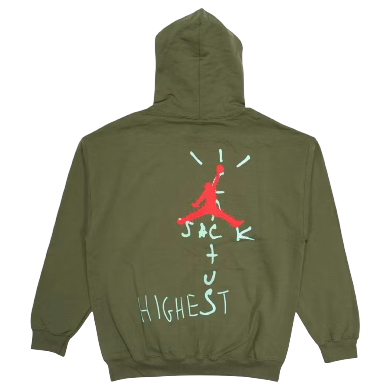 Travis Scott x Jordan HITR Hoodie Olive