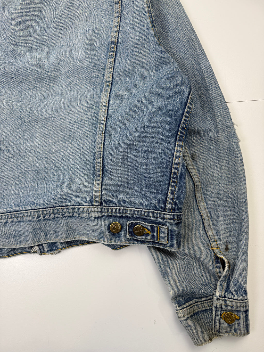 Vintage Lee Distressed Denim Jacket