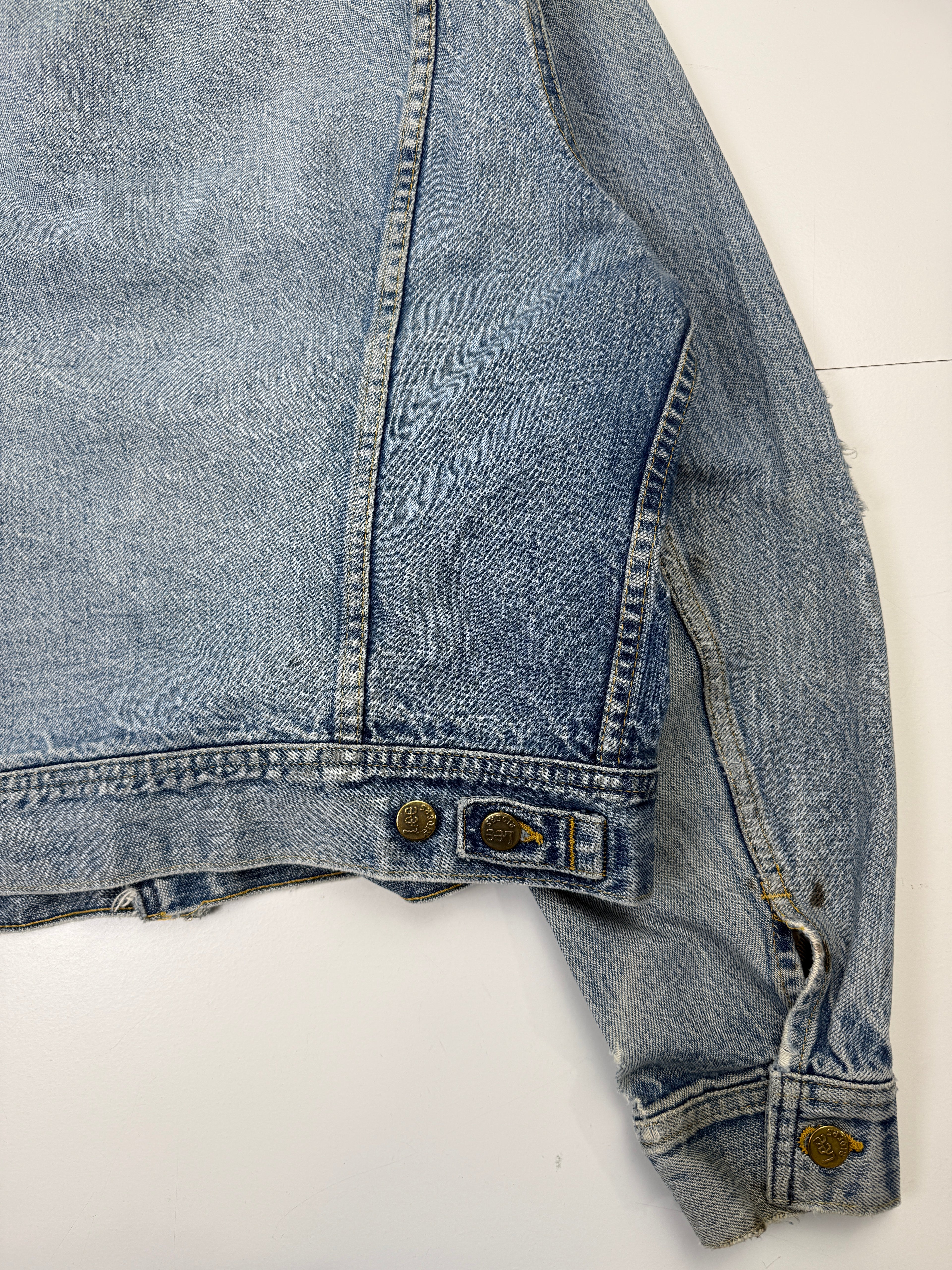 Vintage Lee Distressed Denim Jacket