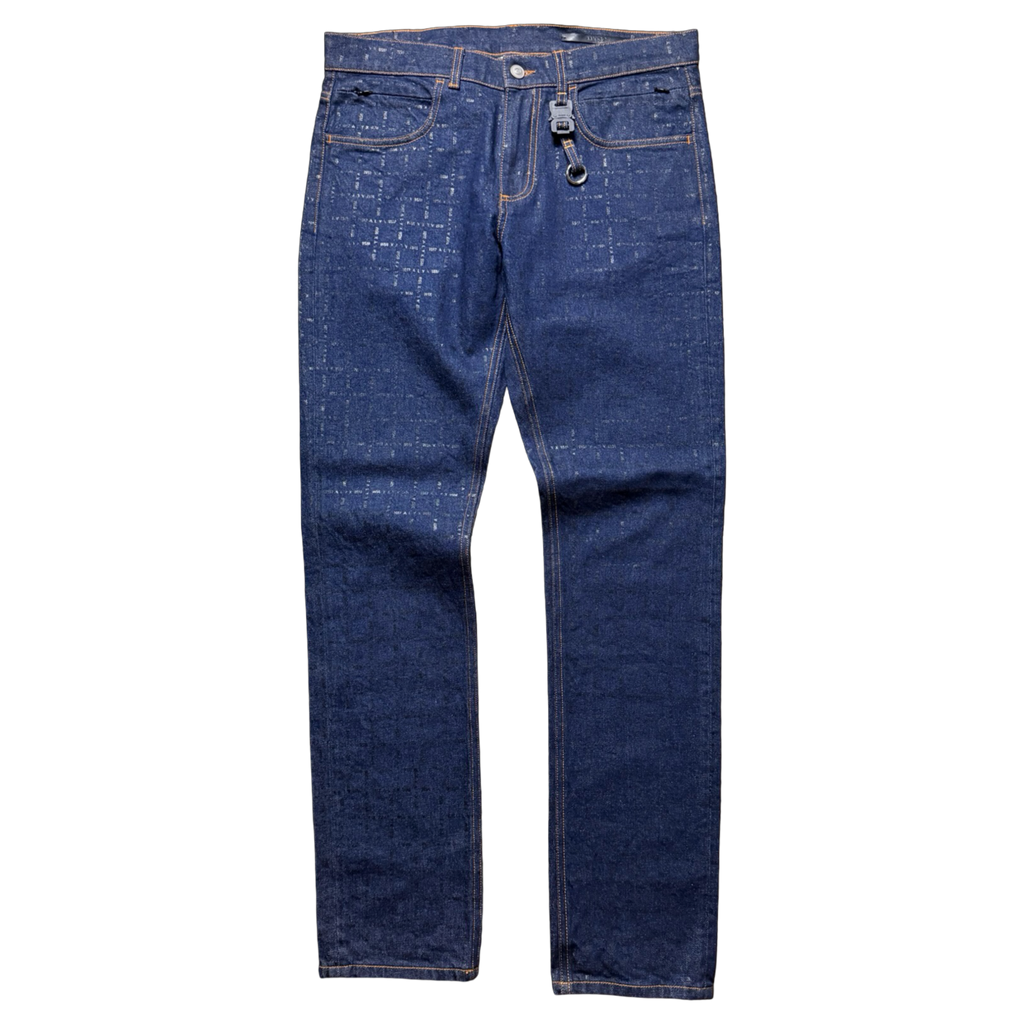 1017 ALYX 9SM All Over Print Monogram Jeans (USED)
