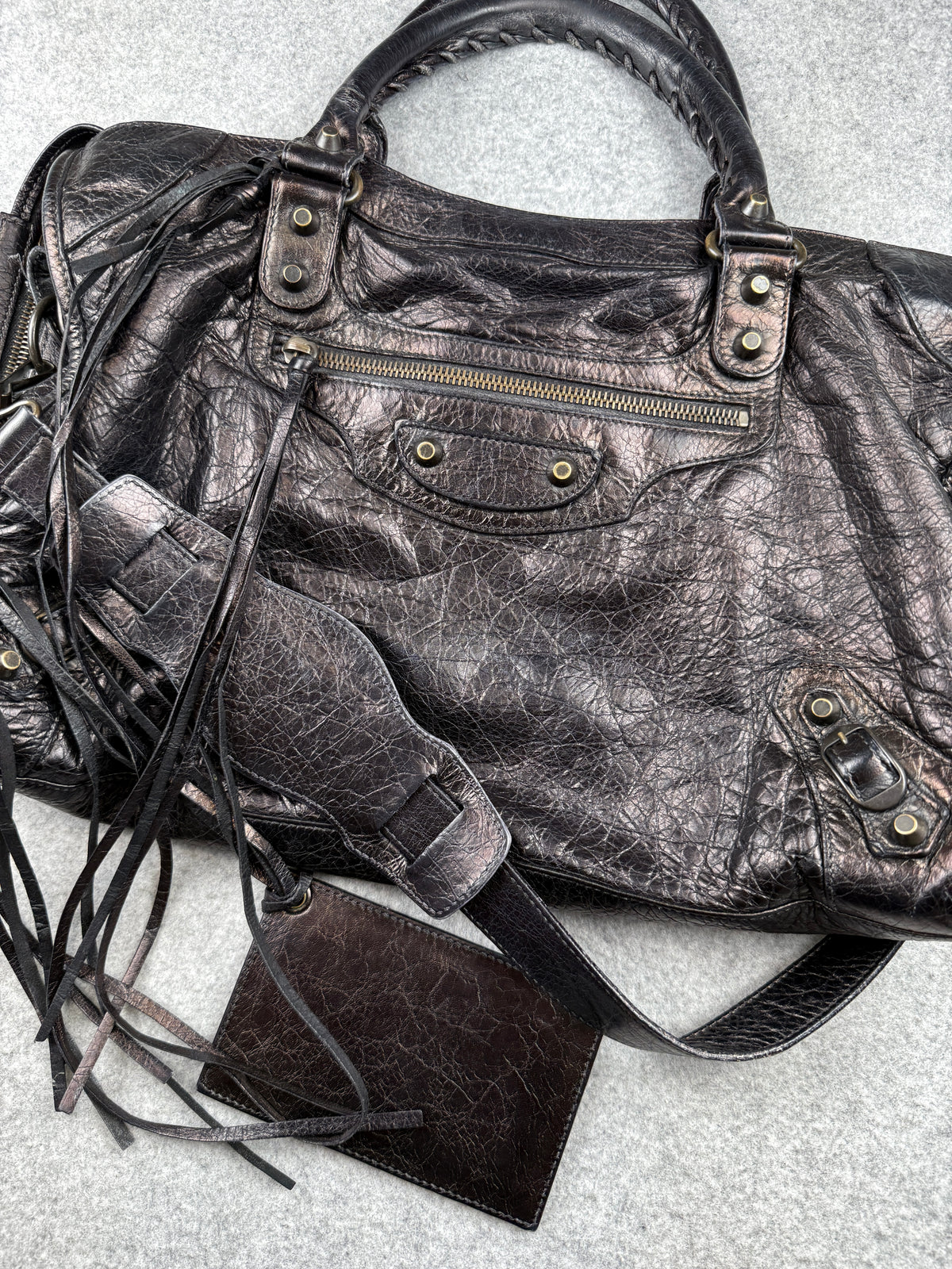 Balenciaga Le City Bag Ink