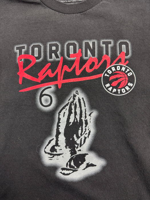 OVO X Toronto Raptors 2016 Drake Night Longsleeve Tee (USED) | Vitnage Clothing Store Canada