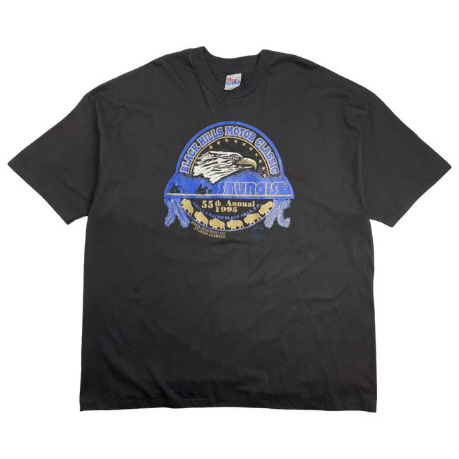 Sturgis 1995 Harley Davidson Sturgis Motorcycle Rally Tee Black