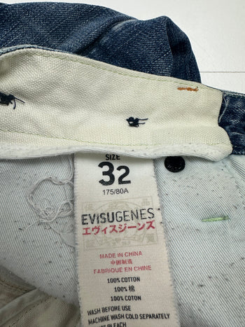 Vintage Y2K Evisu Double Seagull Denim Jeans